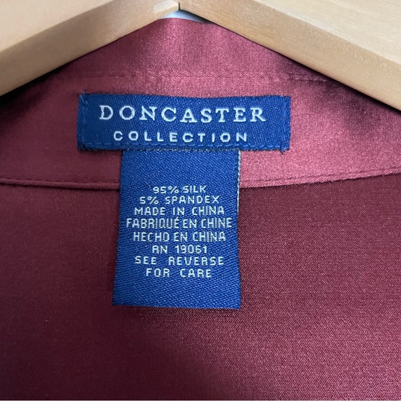 Doncaster Dresses Doncaster Collection Silk Shirtwaist Dress Poshmark